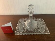 Baccarat Crystal Torso Bamboo Liqueur Service (Lot Price)