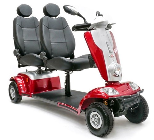 Scooter électrique tandem - Électrique,