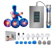 Shockwave Therapy Machine SW18A Pain Relief Massager w/ 7 Heads Body Muscle