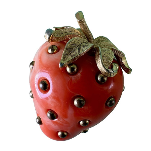 Broche vintage signée crown - signée,