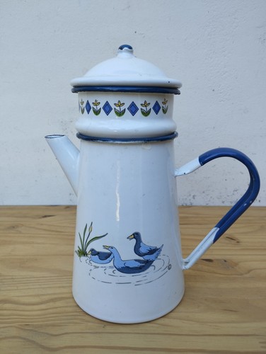 Cafetière émaillée cm - cafetière,
