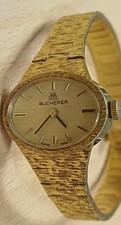 Montre Bucherer Dame Pl Or