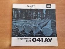 Stihl 041 Manuel Utilisateur