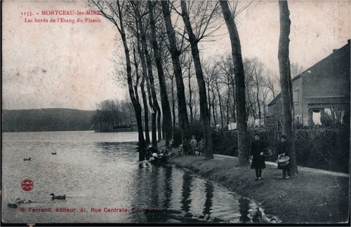 Cpa montceau les - montceau-les-mines,