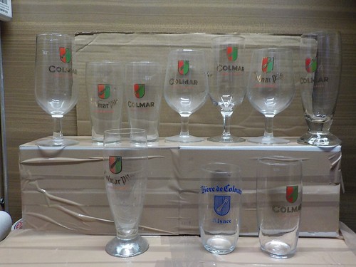 Verre ancien biere - verre,