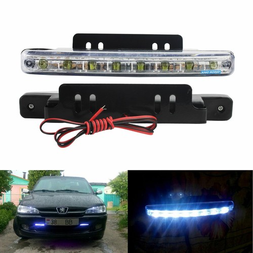 Kit feux jour led blanc - de,