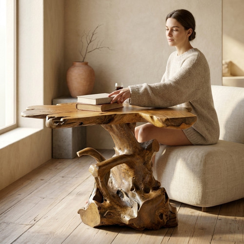 Table manger teck - manger, massif
