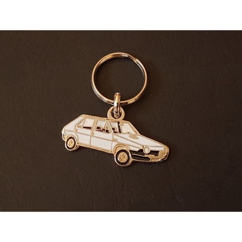 Porte clés profil fiat ritmo - porte-clés,