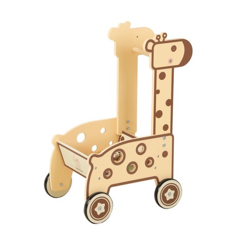 Chariot pousseur girafe - chariot,
