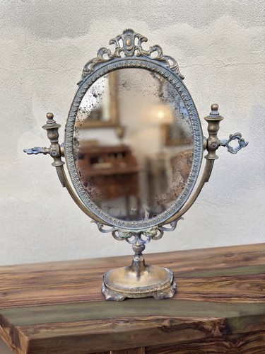 Miroir coiffeuse ancien - de,