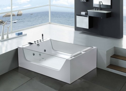 Baignoire balneo 2 verre - balneo, +