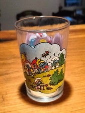 VERRE SCHTROUMPF PEYO 1988