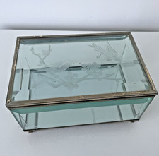 Coffret en verre biseauté