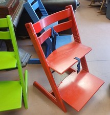 Stokke Tripp Trapp 3 High Chairs 3Colors Adjustable Wooden Baby Young Child Seat