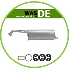 silencieux arrière pour