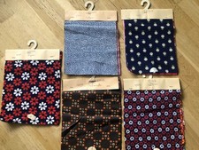 5 échantillons de tissus