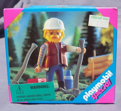 Playmobil 4515 bucheron - playmobil, foret