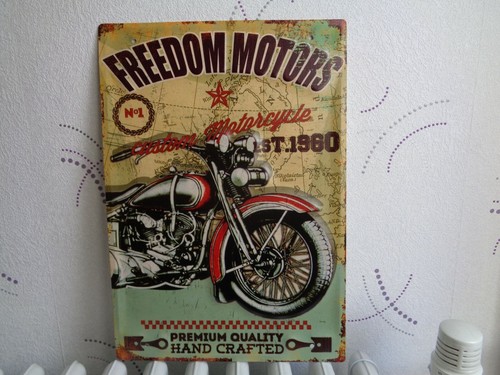 Tole metal freedom motors moto - tole,