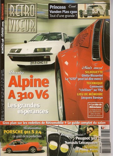 Retroviseur 198 alpine - alpine, v6
