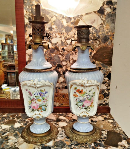 Paire lampes petrole - paire,