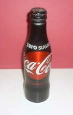 1 COCA COLA BOTTLE ""ZERO"" ALUMINUM BOTTLE 2016 Belgian model BELGIUM FULL