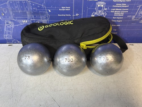 Boules pétanque geologic - boules,