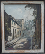 Tableau Ancien Huile Toile