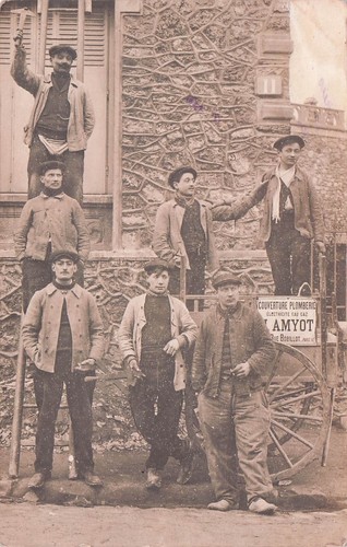 Photo carte - ancien, paris