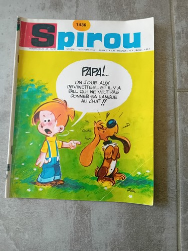 Magazine spirou 1436 - spirou, n°1436