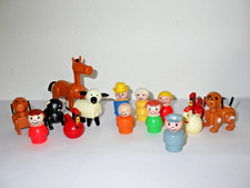 Lot figurines vintages Fisher