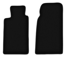 Tapis de sol avant en velours noir pour Jaguar XJ6 X300 1994-1997 