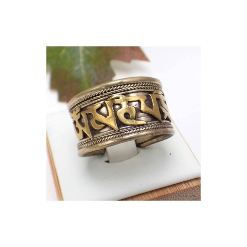 Bague tibétaine métal - , et