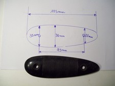 plaque de couche fusil chasse