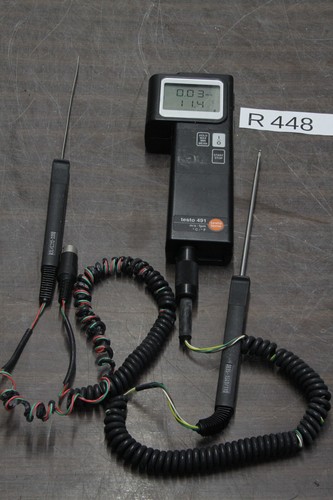Testo 491 thermometer 2x - testo, +
