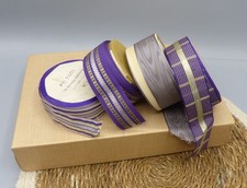 Lot RUBAN Soie Ancien - Textile Ancien Mercerie Début XXème - French Galloon