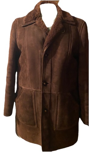Manteau agneau retourné - manteau,