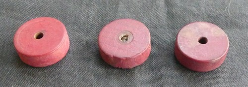 Lot boutons anciens bois - lot,