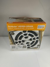 Schluter Kerdi Drain Kit w 4" Stainless Steel Grate tiled showers KD2/ABS/E
