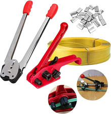 Heavy Duty Manual 4 in 1 PET/PP Manual Strapping Tools Packing Machine Set Tensi