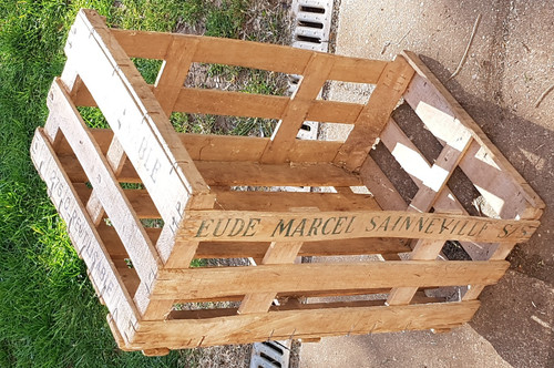 Caisse cageot bois eude - bois, marcel