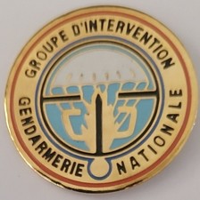 GIGN Groupe Intervent° Gendarmerie Nationale pins 1 Generation COINDEROUX 1990