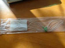 Flared PVC Two-Stop Peristaltic Pump Tubing - 0.38 mm I.D., Orange/Green