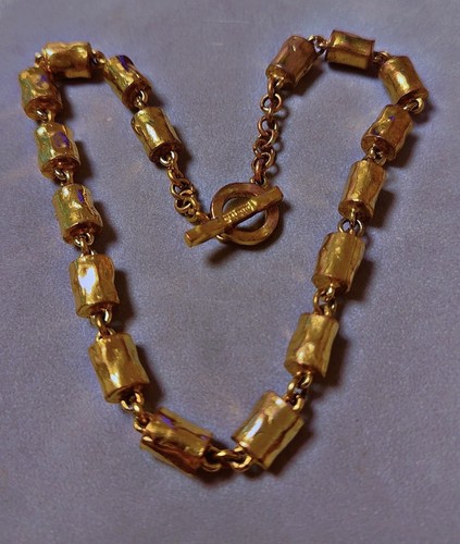 Vintage collier biche - biche, bere
