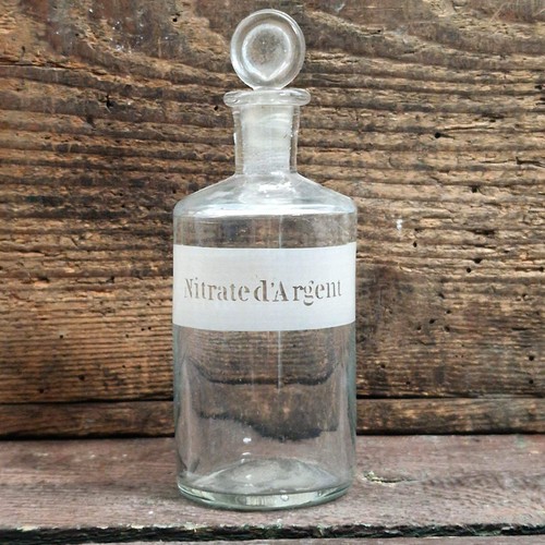 Ancien flacon apothicaire - flacon, d’apothicaire