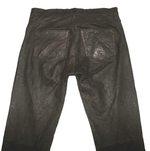 Raberg herren lederjeans nubuk - herren,