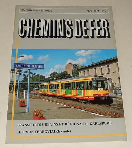 Chemins fer 422 de 1993 - chemins,