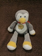 doudou peluche pingouin