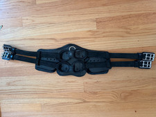 Stubben Equi-Soft Girth. Leather. 80 cm/~32" Black.