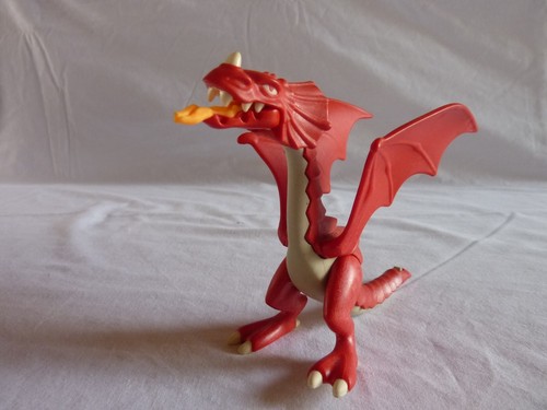 Playmobil petit dragon rouge - petit,