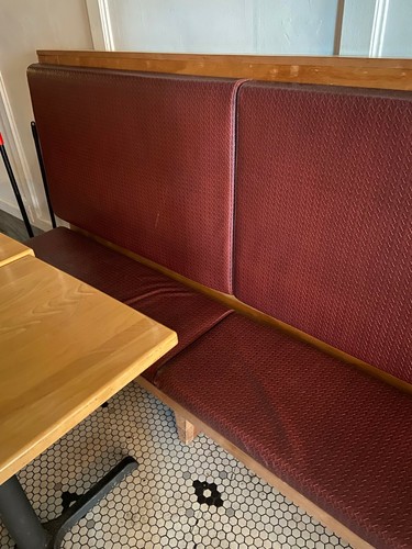 Section banquette - 3-section, (booth)